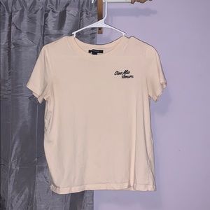 Cream forever 21 shirt